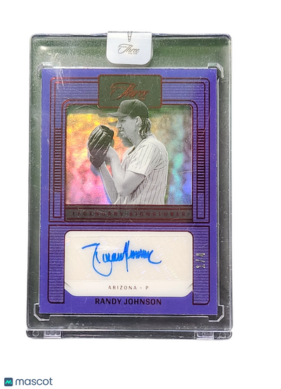 Sports Panini 2023 Panini Three And Two Lone Star Signatures Randy Johnson #Ls-Rj Purple