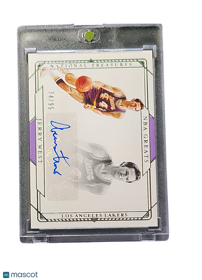 Basketball Panini 2021 Panini National Treasures NBA Greats Jerry West #Gs-Jrw 74/99