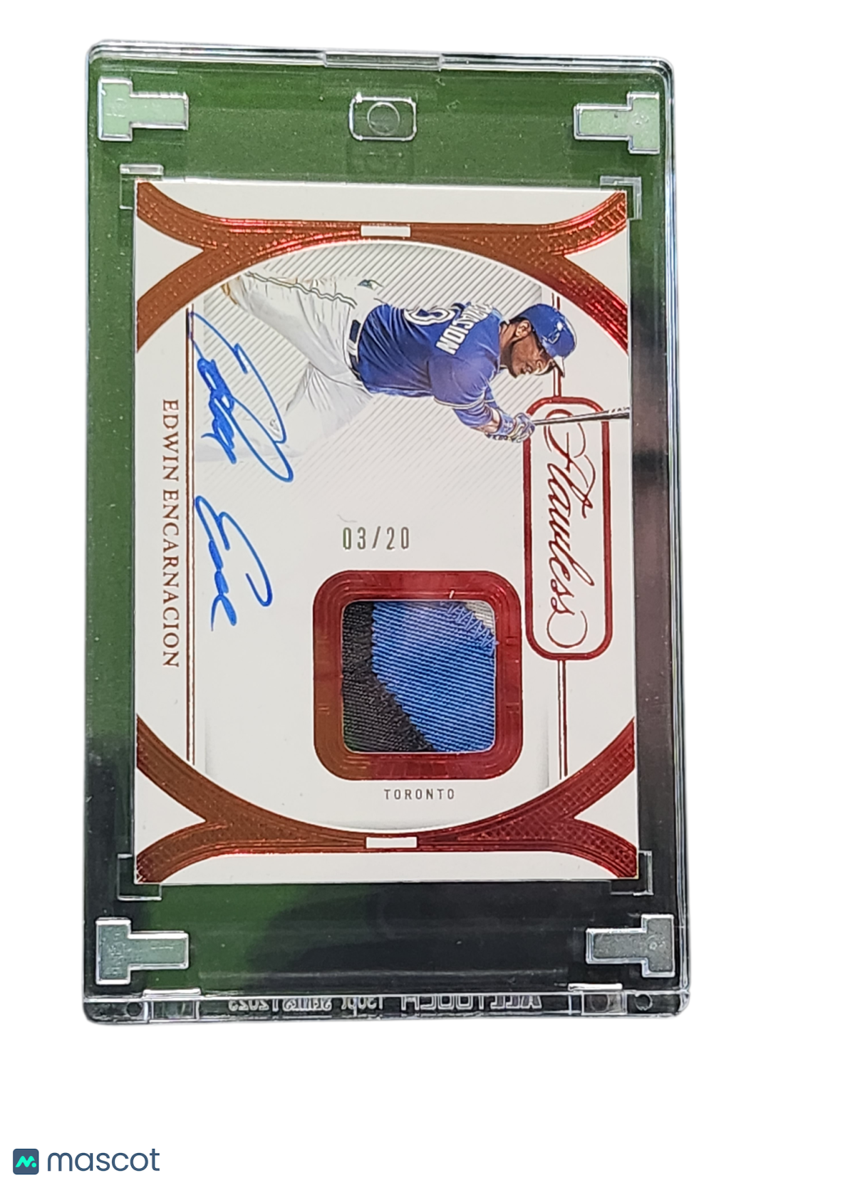 Sports Panini 2024 Panini Flawless Edwin Encarnacion #Ppe-Ee 03/20 Prime Patch