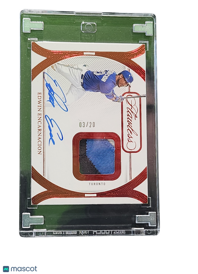 Sports Panini 2024 Panini Flawless Edwin Encarnacion #Ppe-Ee 03/20 Prime Patch
