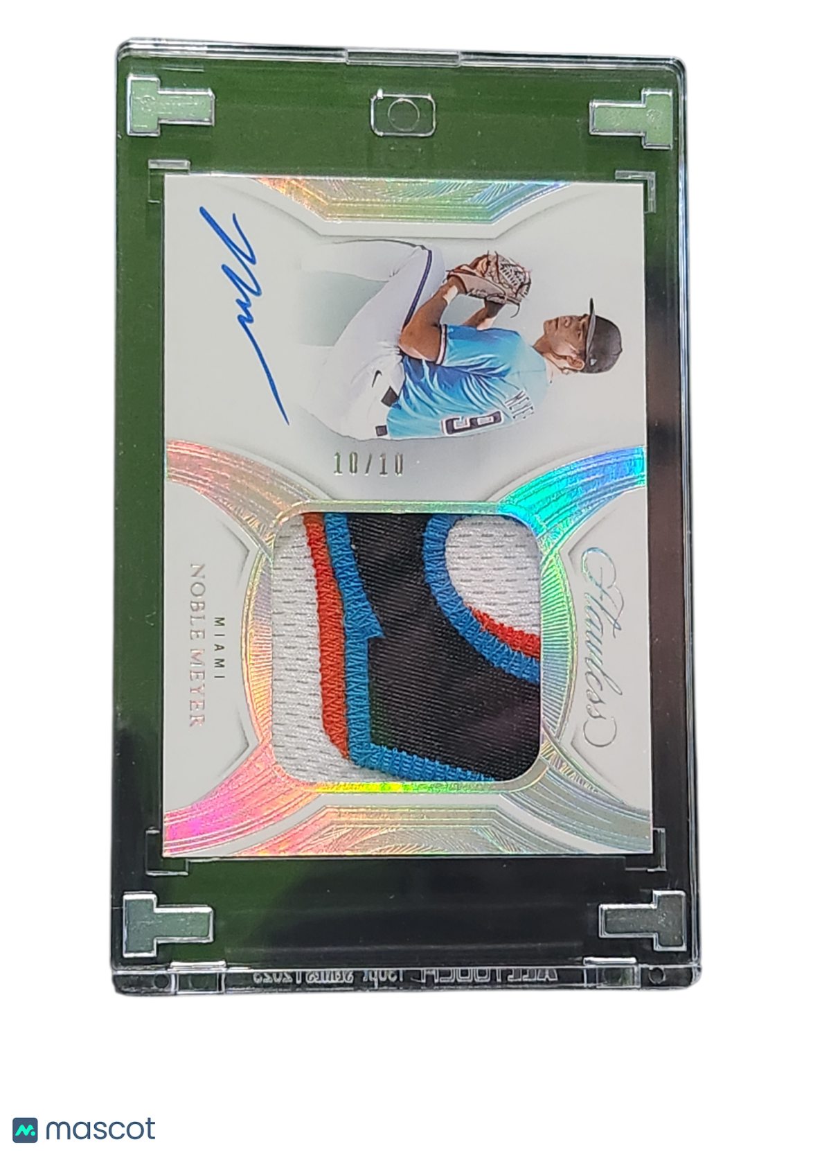 Sports Panini 2025 Panini Flawless Patch Auto Noble Meyer #Ppa-NM Prospect Patch 10/10