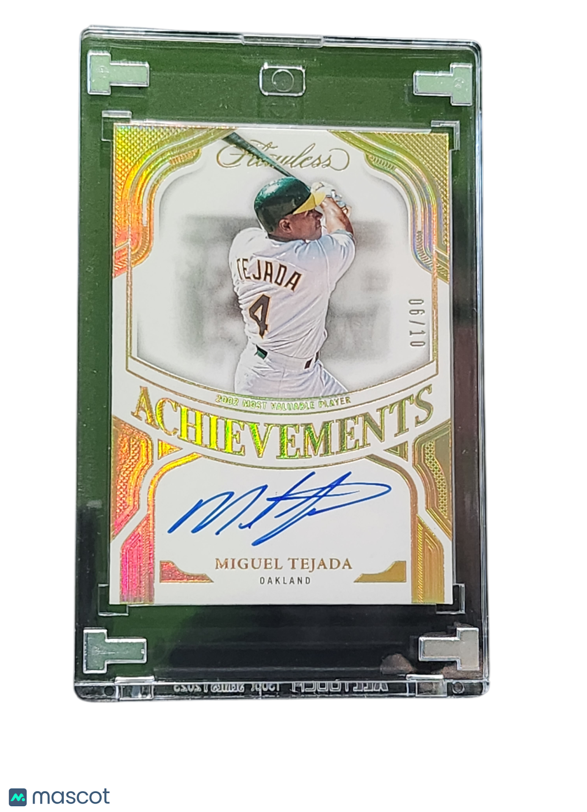Baseball Panini 2025 Panini Flawless Baseball Miguel Tejada #Fa-Mt 06/10