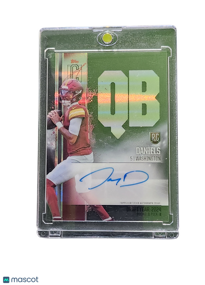 Sports Topps 2024 Topps Signature Jayden Daniels #Rcc-Jd Rookie Crystal Clear Variation Rc