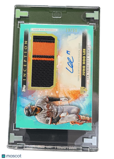 Sports Topps 2024 Topps Inception Jung Hoo Lee #Apc-Jh Player-Worn Memorabilia Patch Rc