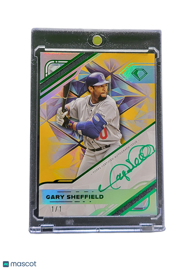 Sports Topps 2025 Topps Diamond Gary Sheffield #Wpa-Gs 1/1 White Polychromatink Auto Card