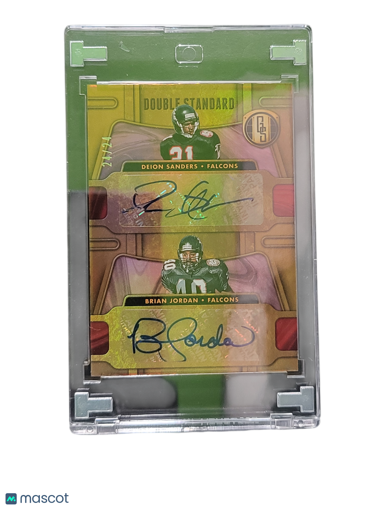 Sports Panini 2024 Panini Gold Standard Brian Jordan Deion Sanders #Ds-Atl Dual Auto /24