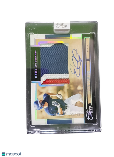 Sports Panini 2025 Panini Three And Two Evan Carter #Jk-Ec Memorabilia Jersey Autographs