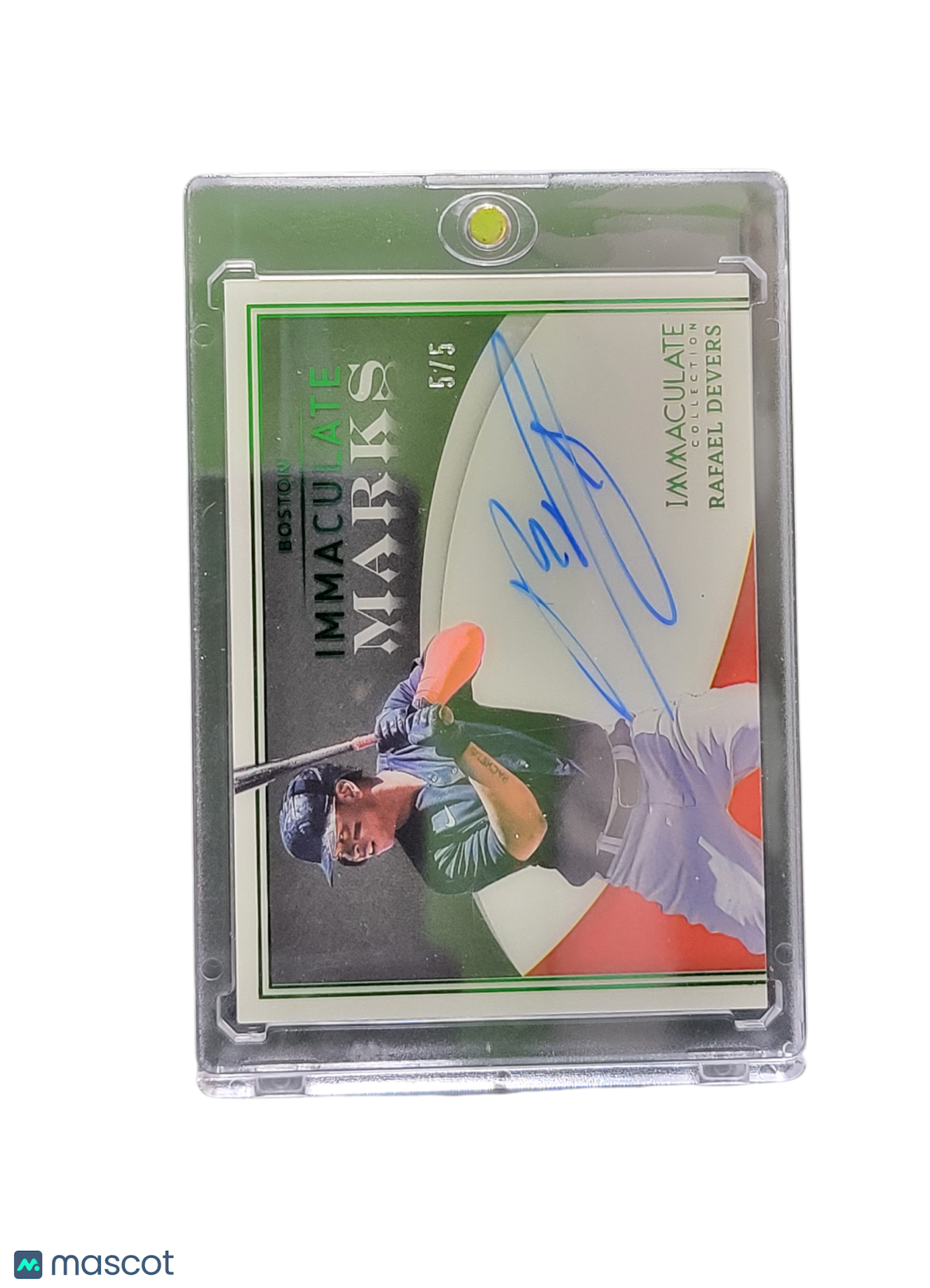 UFC MMA Panini 2022 Panini Immaculate Collection Immaculate Marks Rafael Devers #Im-Rd 5/5