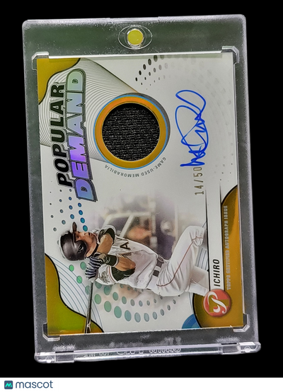 Sports Topps 2024 Topps Pristine Popular Demand Ichiro #Dpar-I Relic Certified Auto