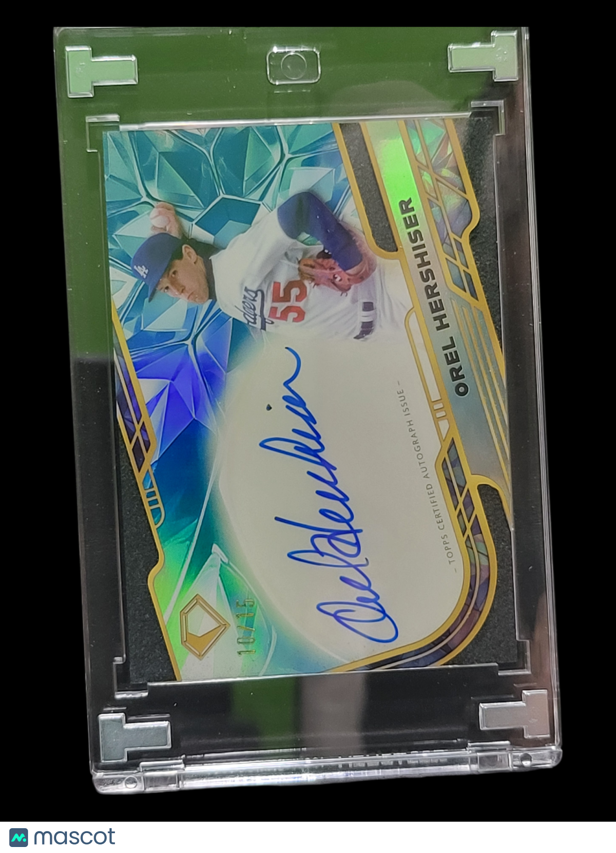 Sports Topps 2025 Topps Diamond Icons Chrome Autograph Orel Hershiser #Acc-Oh Gold 10/15