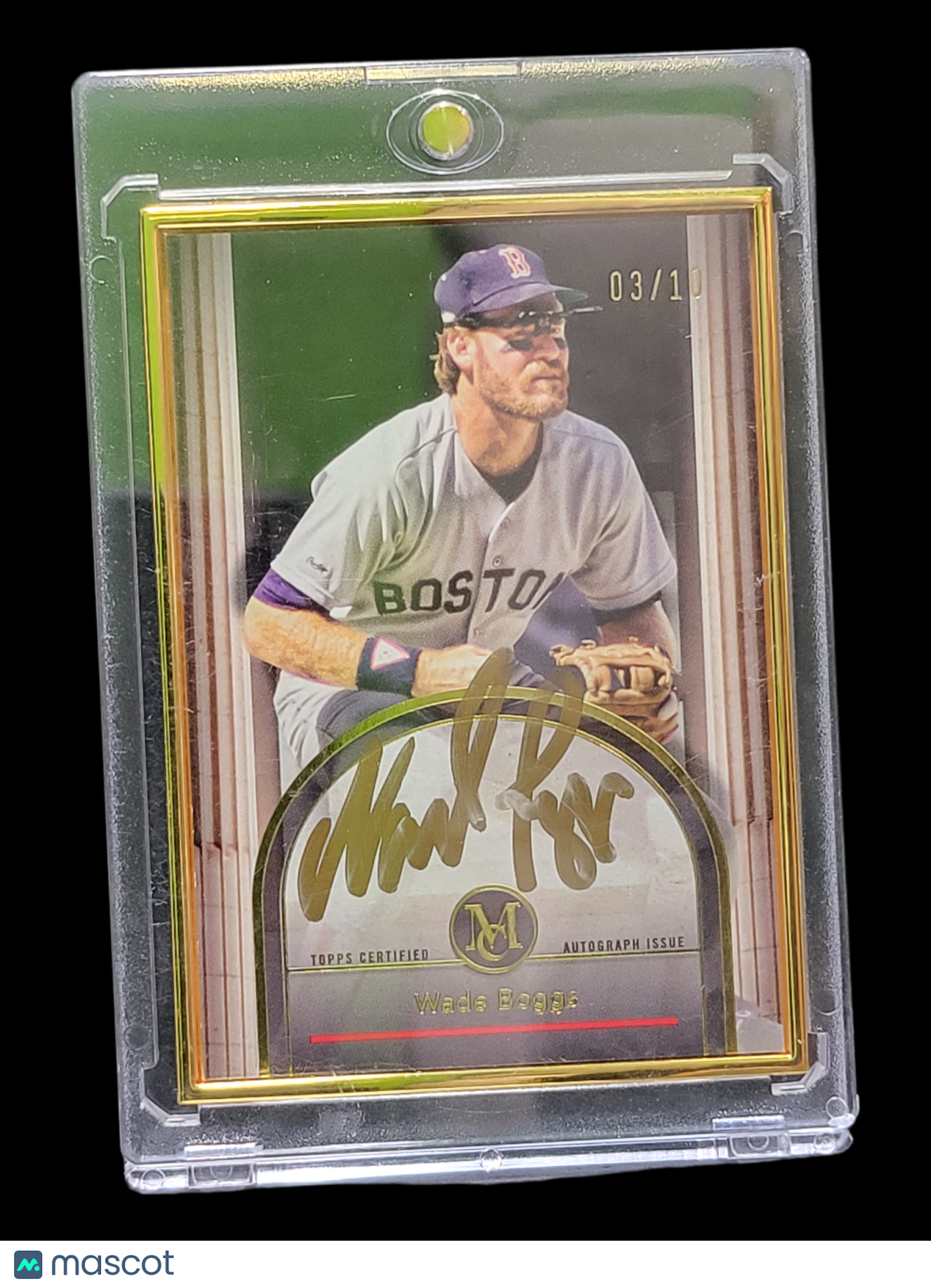 Sports Topps 2024 Topps Museum Collection Wade Boggs #Fma-Wb Museum Framed Autographed Card