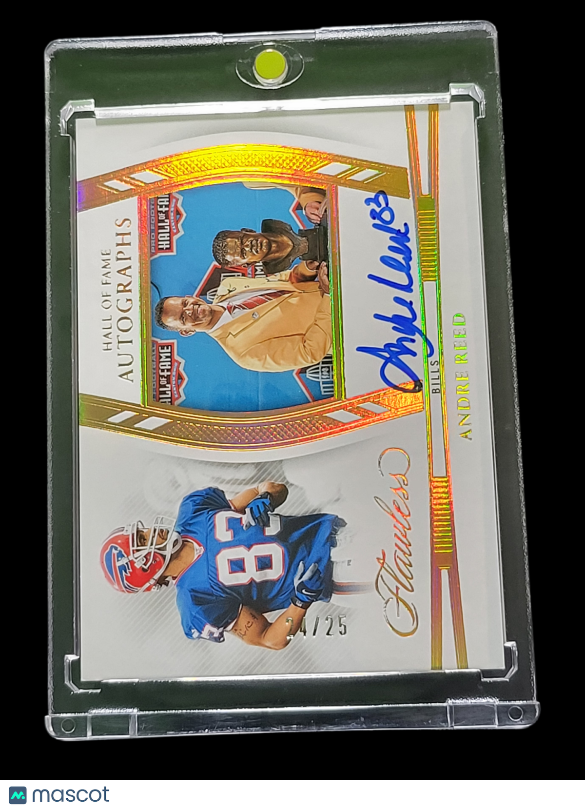 Sports Panini 2025 Panini Flawless Football Andre Reed #Hof-Ard Hall Of Fame Autographs 4/25
