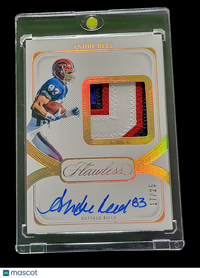 Sports Panini 2025 Panini Flawless Andre Reed #Dpa-Ard Patch 17/25 Memorabilia