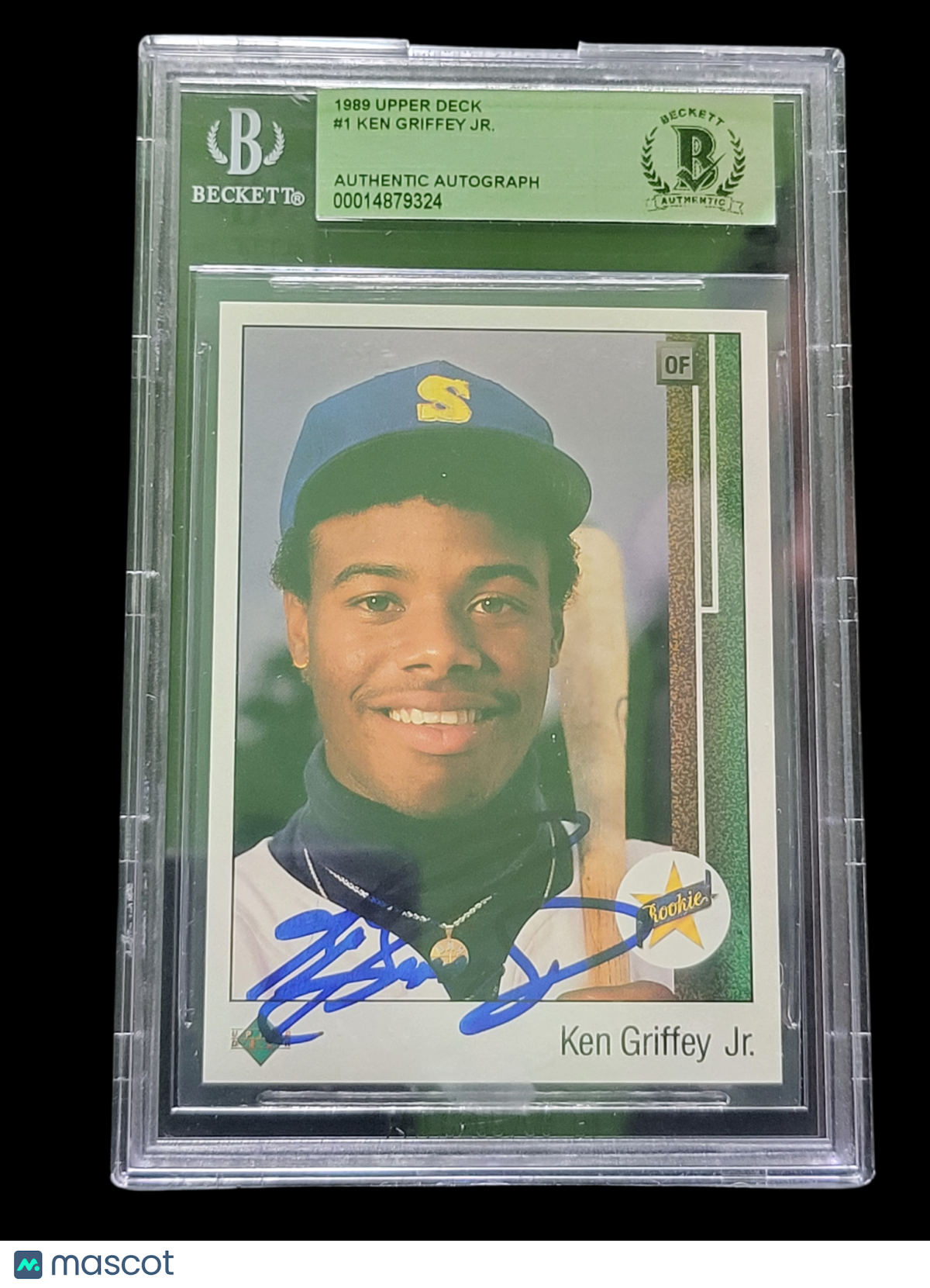 Sports Upper Deck 1989 Upper Deck Ken Griffey Jr. #1 Rookie BGS 0