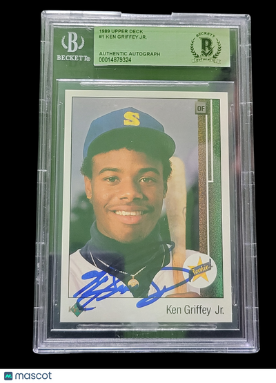 Sports Upper Deck 1989 Upper Deck Ken Griffey Jr. #1 Rookie BGS 0