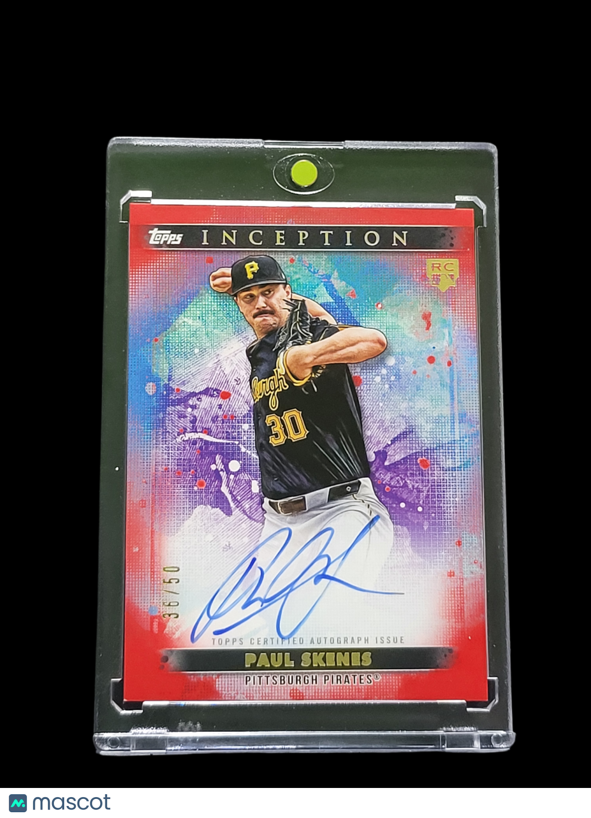 Sports Topps 2024 Topps Inception Paul Skenes #Bres-Ps Red Rc 36/50