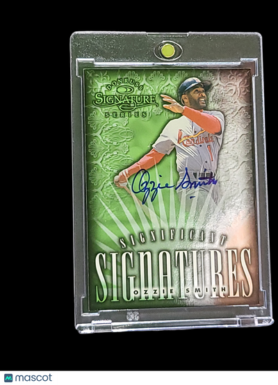 Sports 1993 Donruss Signature Series Significant Signatures Ozzie Smith #85 0203/2000