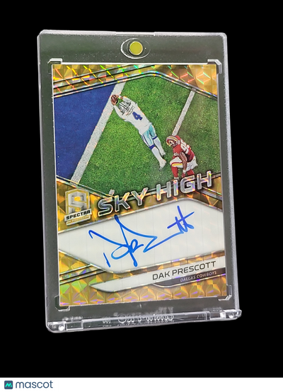 Sports Panini 2019 Panini Spectra Prizm Sky High Dak Prescott #Sh-DP Gold 04/10