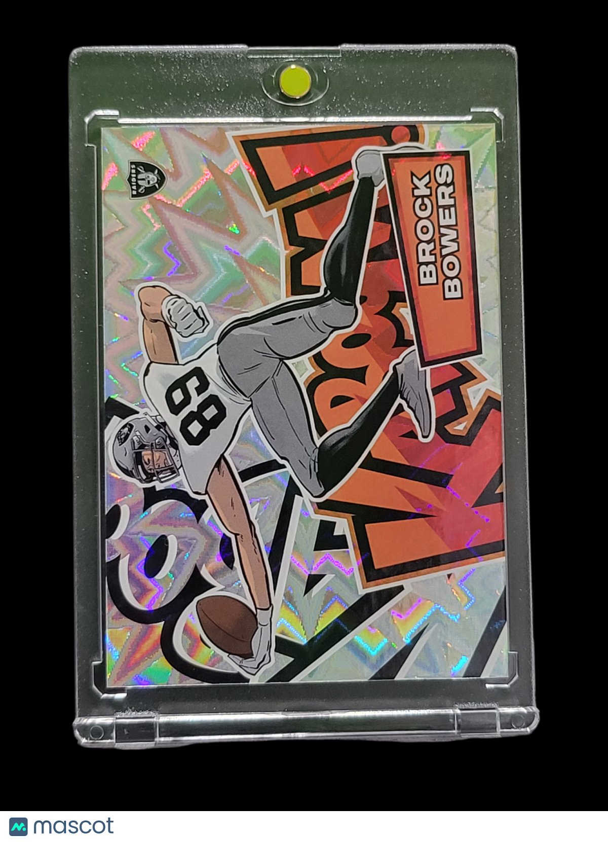 Sports Panini 2025 Panini Absolute Kaboom! Brock Bowers #8 Horizontal