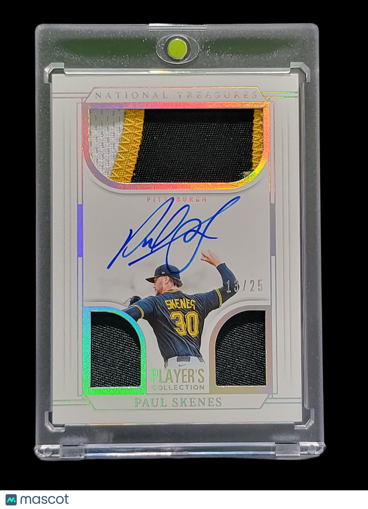 Baseball Panini 2025 Panini National Treasures Baseball Paul Skenes #Pc-Psk Patch /25