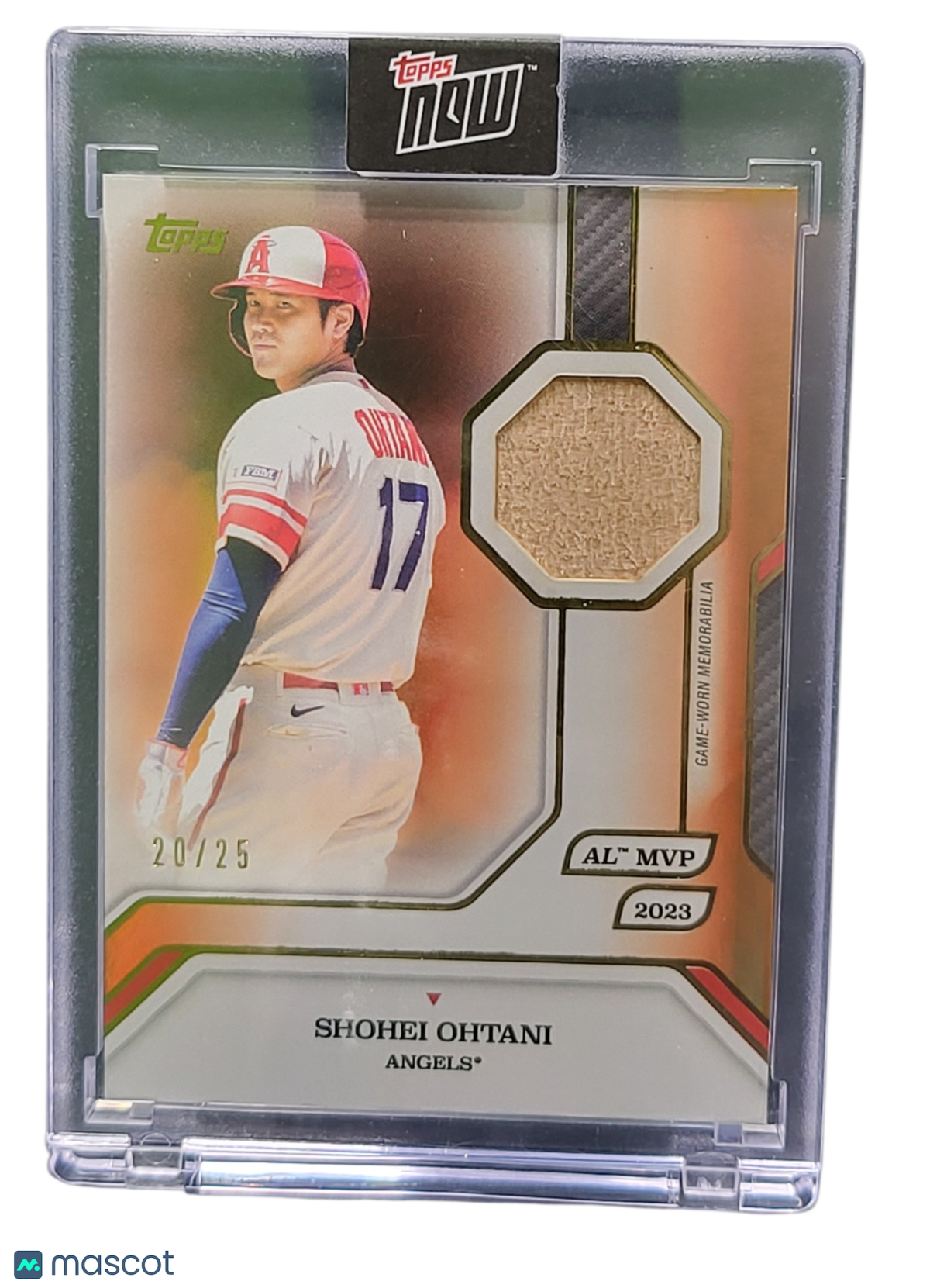 Sports Topps 2025 Topps Now Shohei Ohtani #9-R 20/25 Game-Worn Memorabilia