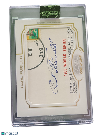 Sports Topps 2020 Topps Dynasty Carl Furillo #Cs-Cf One Of One Cut Signature