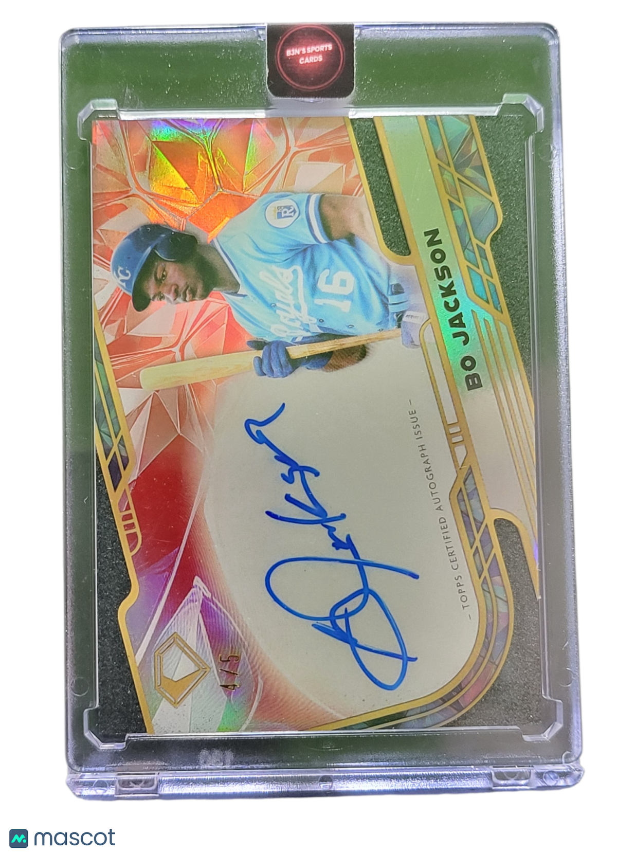 Sports Topps 2025 Topps Diamond Icons Bo Jackson #Acc-Bo Chrome 4 / 5