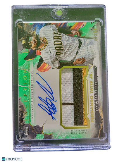 Sports Topps 2023 Topps Inception Fernando Tatis Jr. #Iap-Ft Green 61/99 Patch Player-Worn