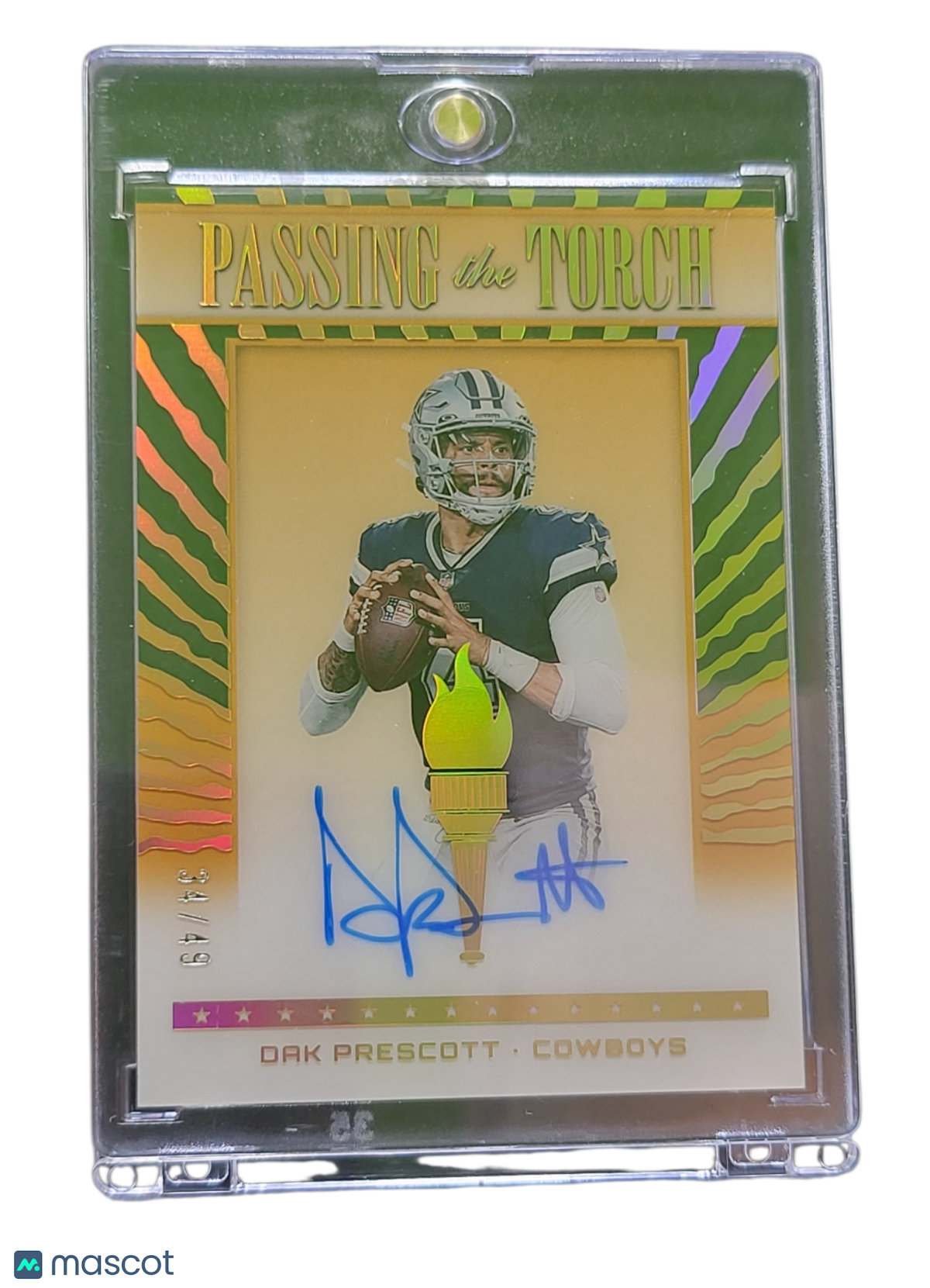 Sports Panini 2022 Panini Clearly Donruss Passing The Torch Dak Prescott #Pt-DP 34/49