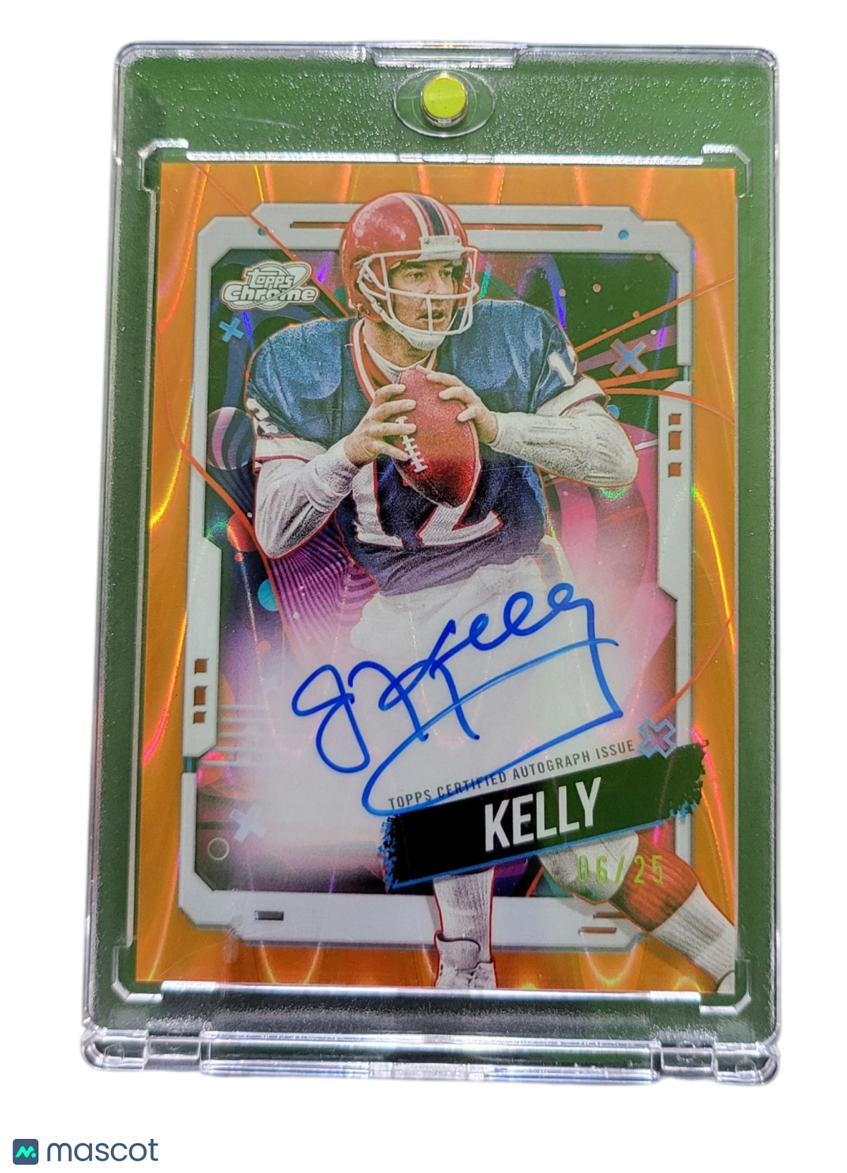 Sports Topps 2024 Topps Cosmic Chrome Football Jim Kelly #Cca-Jk Orange Raywave 06/25
