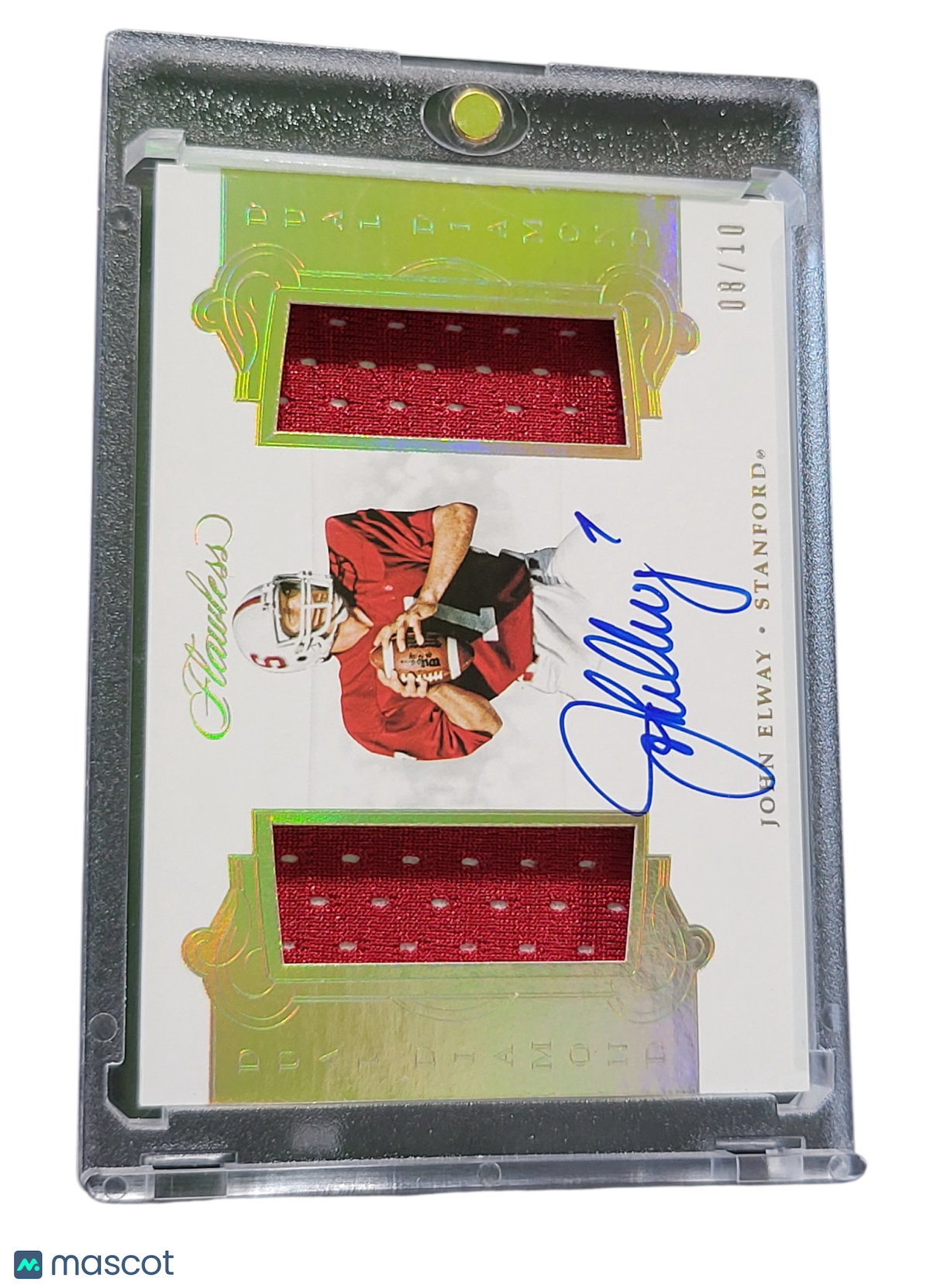 Sports Panini 2018 Panini Flawless Collegiate Dual Diamond John Elway #Ddma-Je /10 Dual Patch