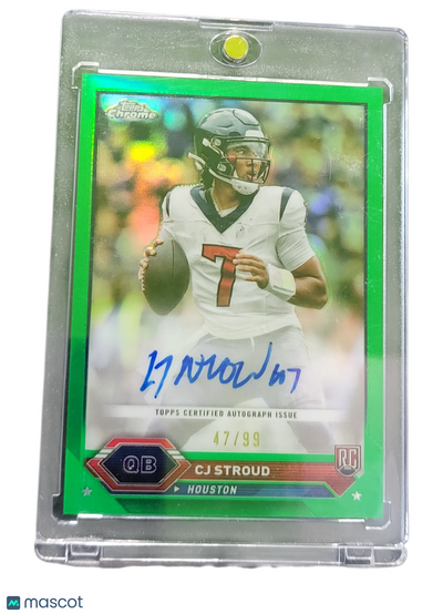 Sports Topps 2024 Topps Composite Topps Chrome Auto Variation C.J. Stroud #Tca-Cs Green /99