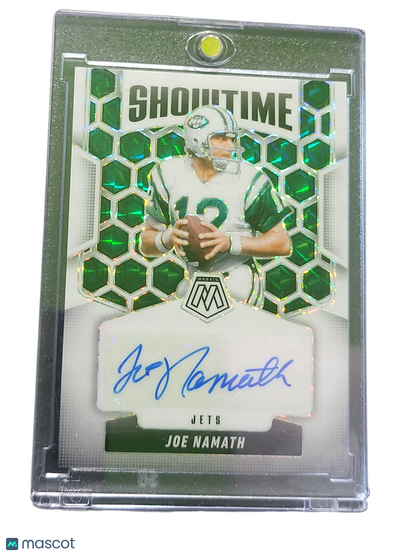 Sports Panini 2025 Panini Mosaic Football Showtime Signatures Joe Namath #Sos-Jna Green 07/25