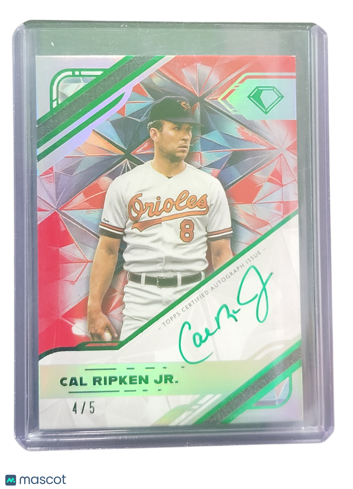 Sports Topps 2025 Topps Diamond Cal Ripken Jr. #Wpa-Crj 4 / 5 White Polychromatink Auto Card