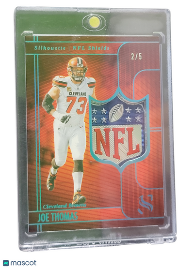 Football Panini 2026 Panini Silhouette Football Joe Thomas #NFL-Jts NFL 2/5 NFL Shield Patch