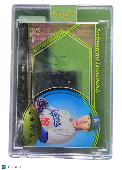 Sports Topps 2025 Topps Five Star Pentamerous Penmanship Yoshinobu Yamamoto #Pp-Yy 06/15