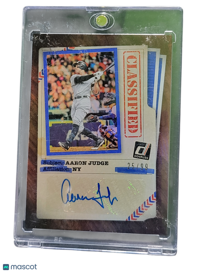 Sports Panini 2020 Panini Donruss Classified Aaron Judge #Cls-Aj 25/99