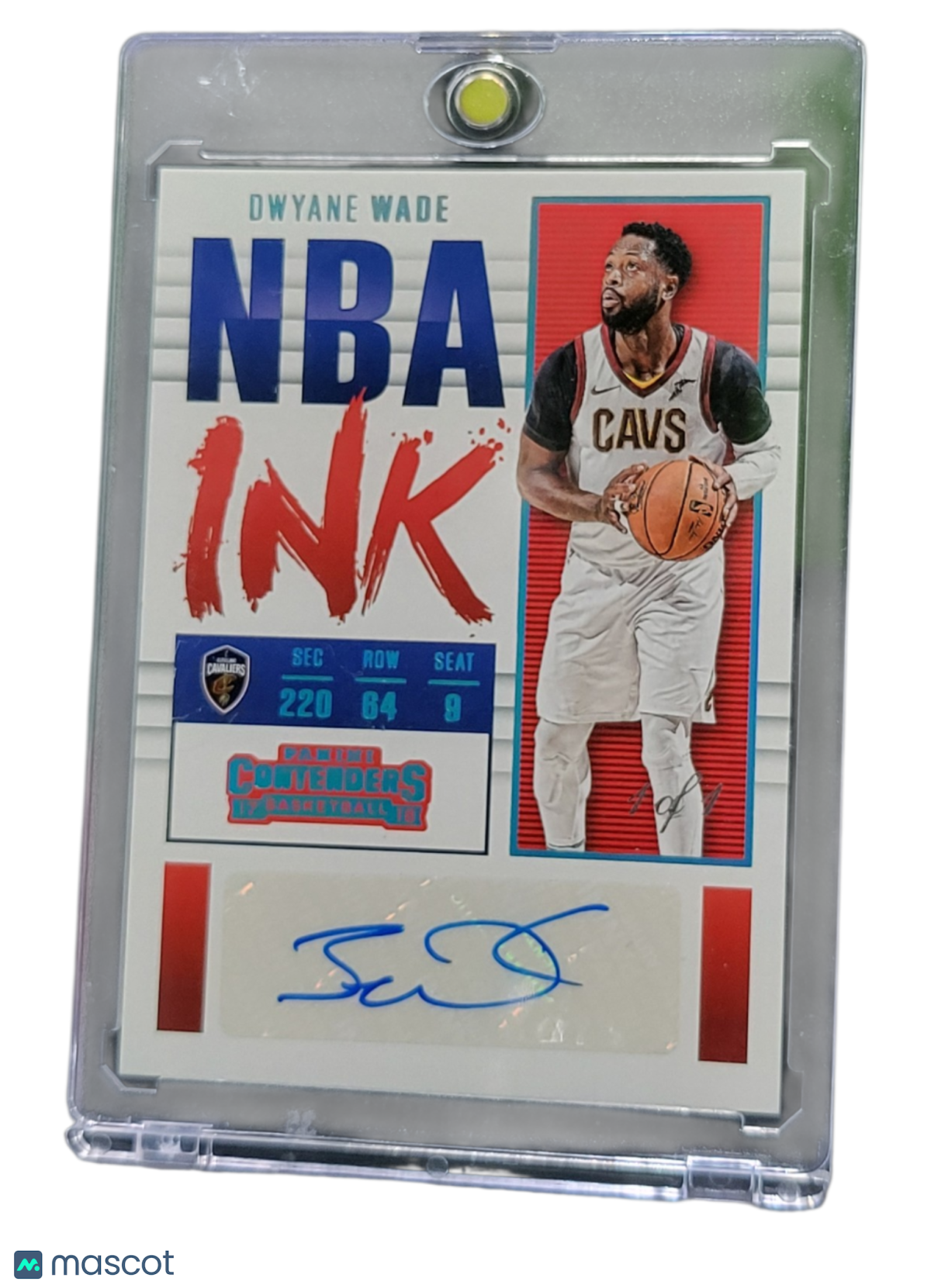 Basketball Panini 2018 Panini Contenders NBA Ink Dwyane Wade #Ni-Dwd