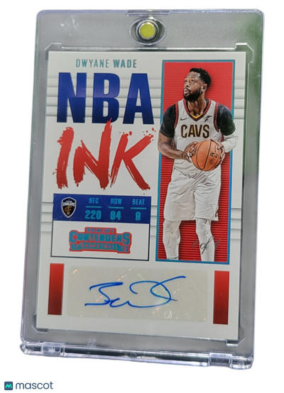 Basketball Panini 2018 Panini Contenders NBA Ink Dwyane Wade #Ni-Dwd