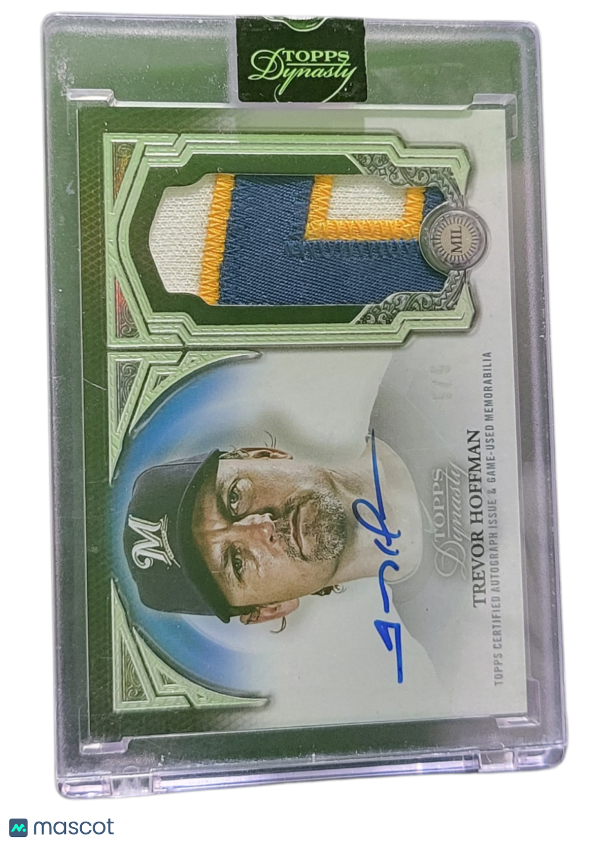 Sports Topps 2023 Topps Dynasty Trevor Hoffman #Dap-Th02 Patch Memorabilia