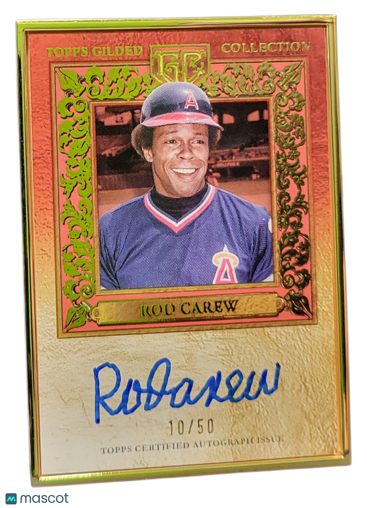 Sports Topps 2025 Topps Gilded Rod Carew #Hafa-Rc Gold Framed Hall Of Famers Auto /50