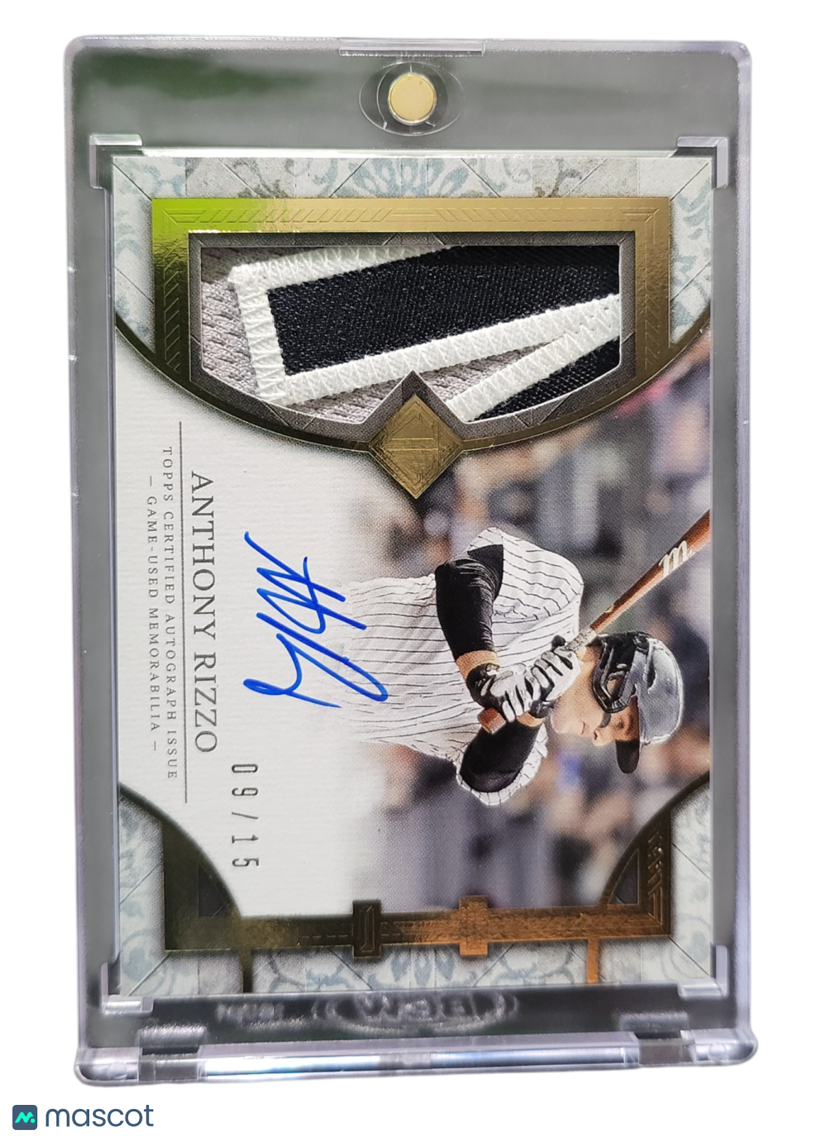 Sports Topps 2024 Topps Transcedent Anthony Rizzo #Tcpa-Ar12 /15 Used Memo Patch Auto Card