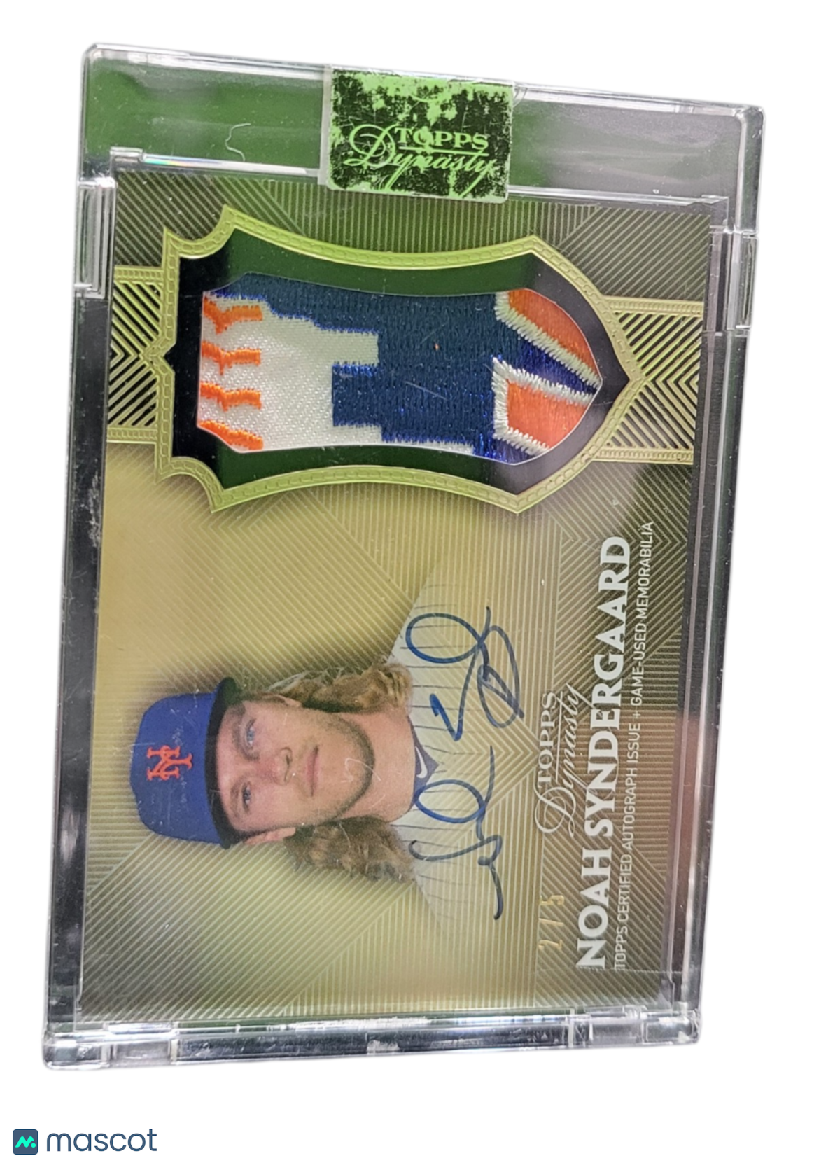 Sports Topps 2017 Topps Dynasty Noah Syndergaard #Ap-Ns1 Patch Game-Used Memorabilia