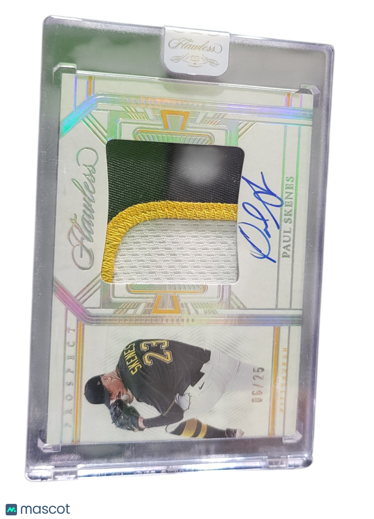 Baseball Panini 2024 Panini Flawless Baseball Paul Skenes #Ppa-Ps 06/25 Patch Memorabilia