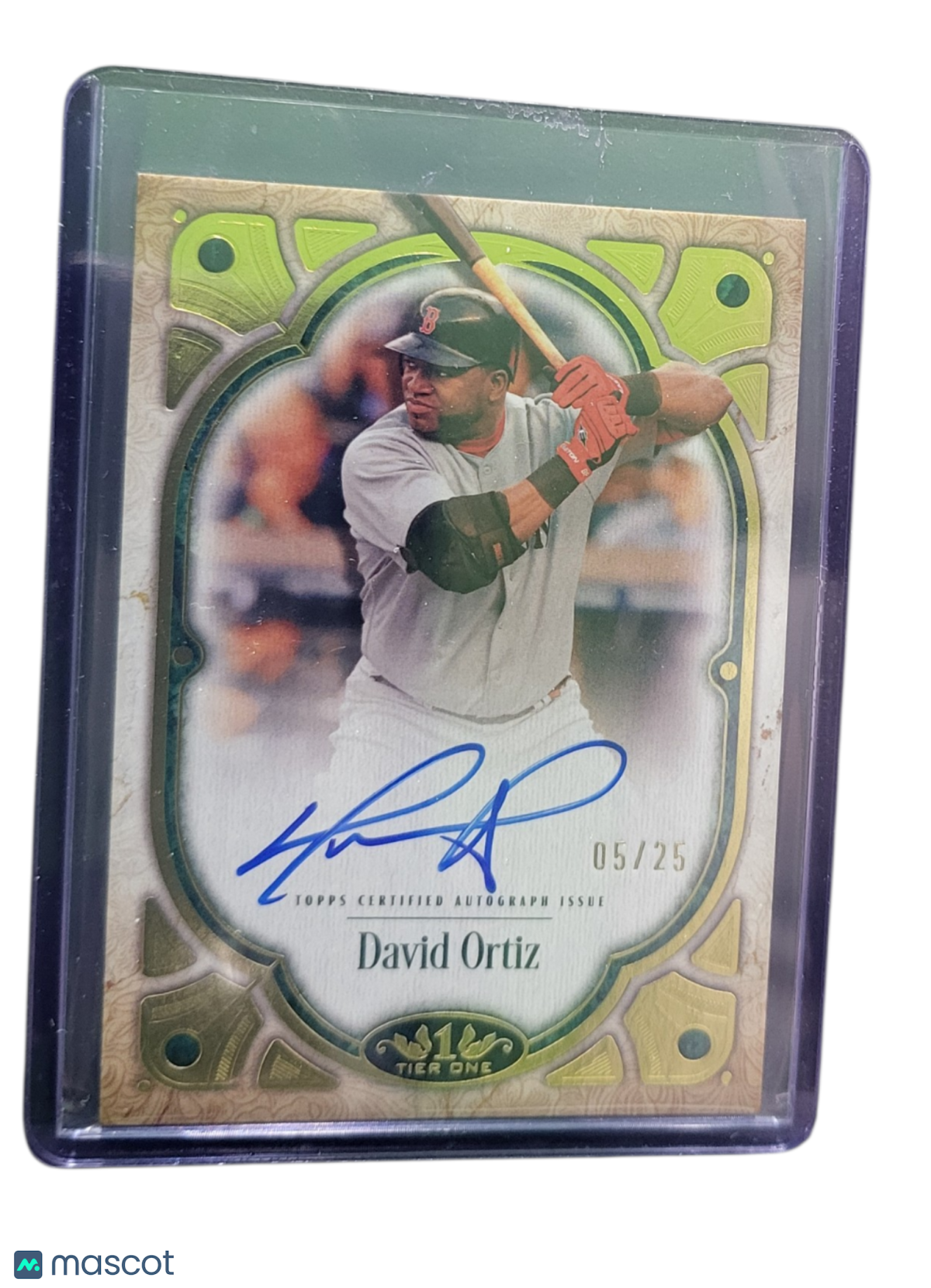 Sports Topps 2026 Topps Tier One David Ortiz #Tia-Do 05/25