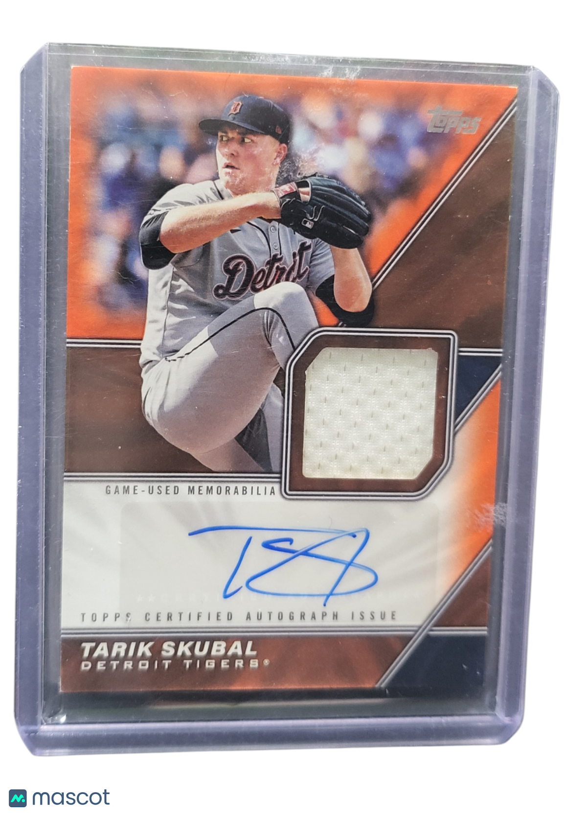 Baseball Topps 2026 Topps Baseball Tarik Skubal #Mlma-Ts Relic Game-Used Memorabilia 16/25