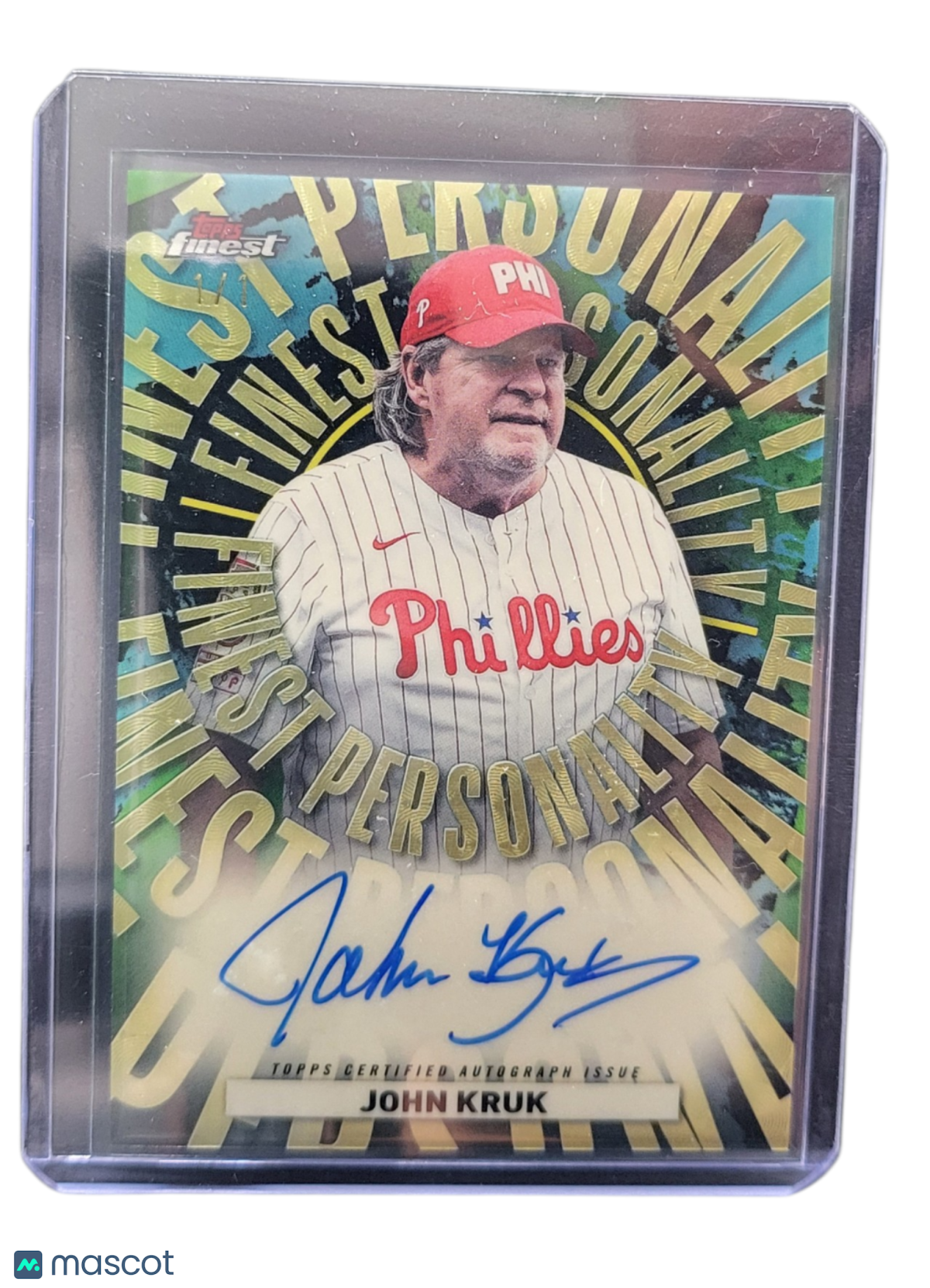 Sports Topps 2026 Topps Finest John Kruk #Fpa-Jk Superfractor