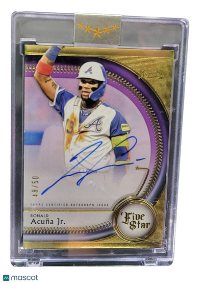 Sports Topps 2024 Topps Five Star Ronald AcuñA Jr. #Fsa-Ra Gold 48/50