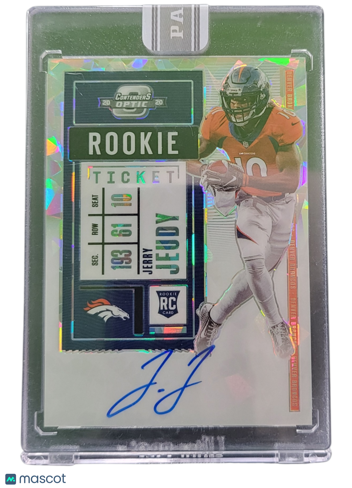 Sports Panini 2020 Panini Contenders Optic Jerry Jeudy #106 White Box Rc