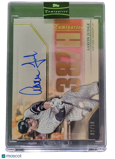 Sports Topps 2020 Topps Luminaries Hit Kings Aaron Judge #Hk-Aj 02/10